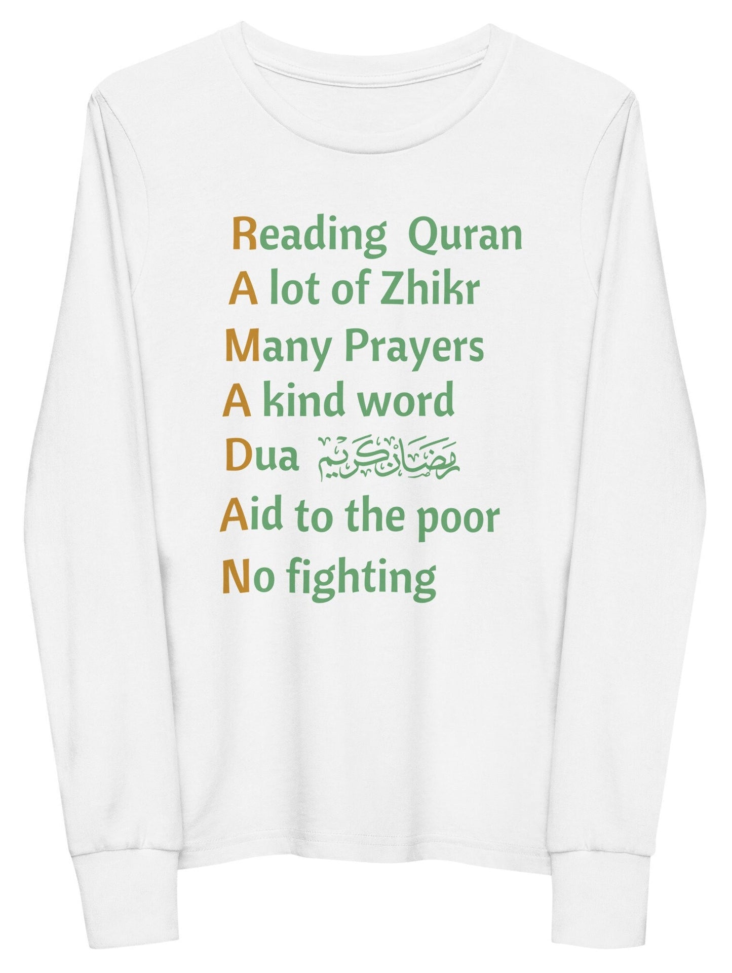 Ramadan Youth long sleeve tee, Ramadan Kid Shirt