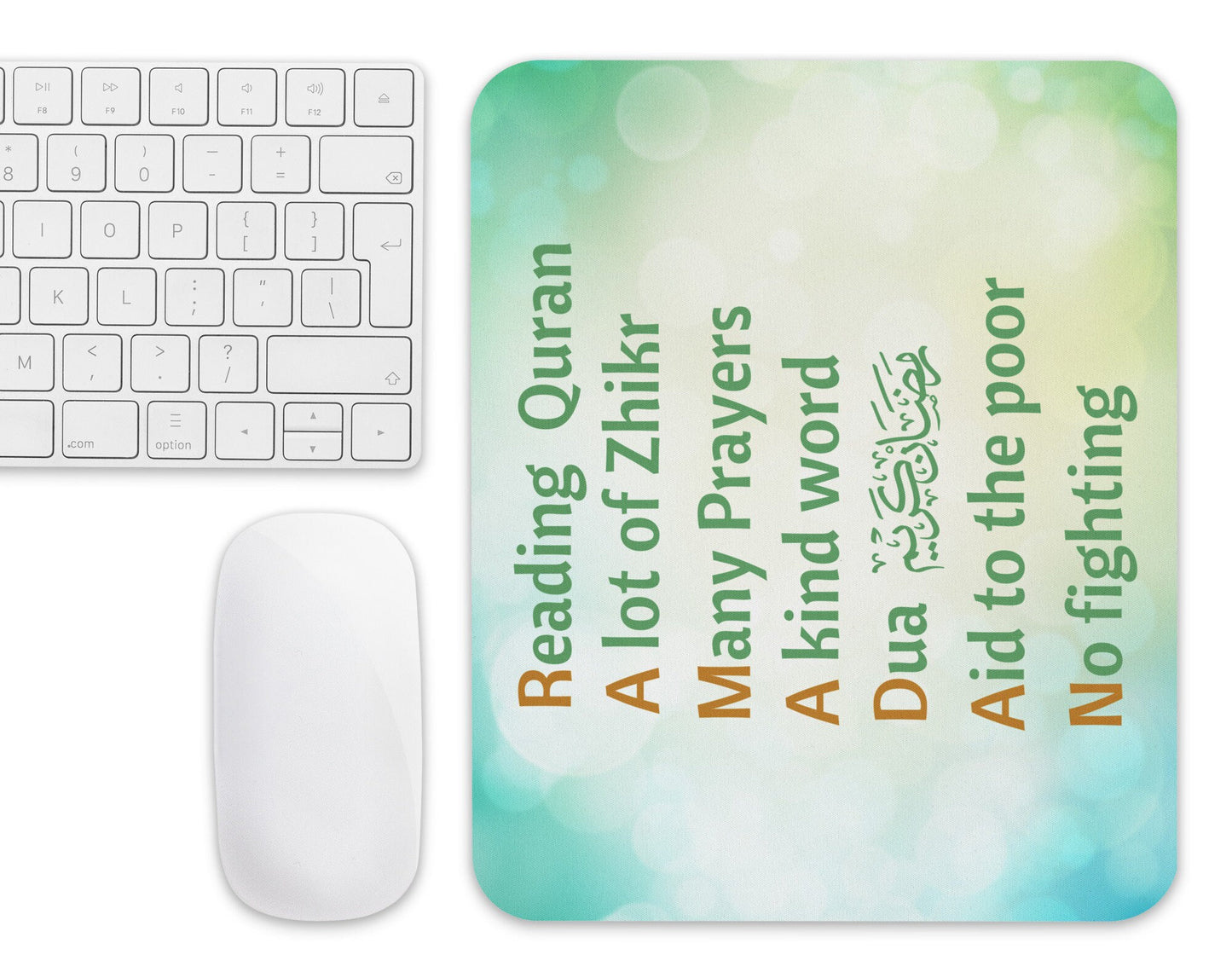 8.7"x7.1" Ramadan Mouse pad, Ramadan Decoration