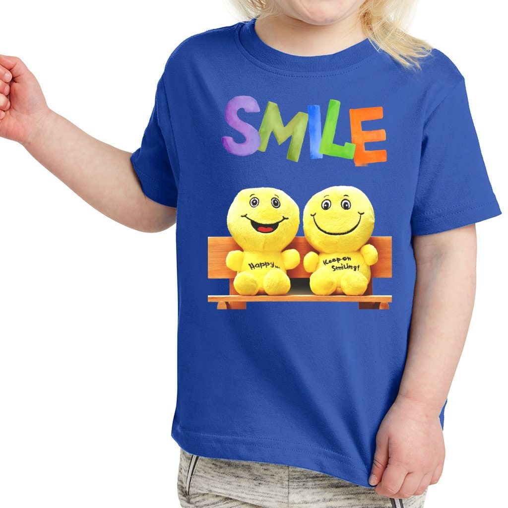 2 T Toddler Fine Jersey Tee, Happy Shirt, Toddlers Gift, Kids Tees