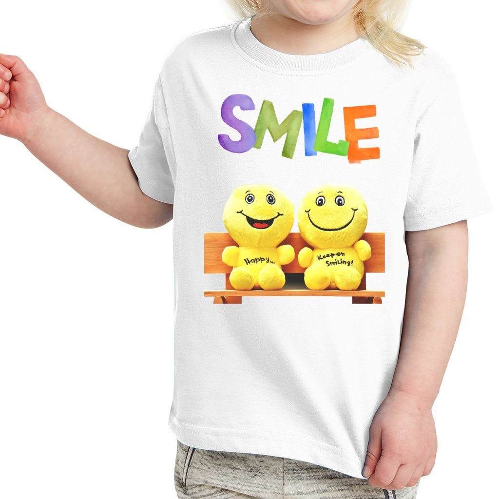 2 T Toddler Fine Jersey Tee, Happy Shirt, Toddlers Gift, Kids Tees