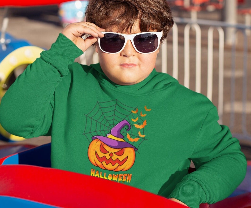 Toddler Pullover Hoodie, Halloween outfit, Kids Halloween Pullover, Cute Halloween Hoodie, Kids Sweatshirt, Spooky Season Shirt