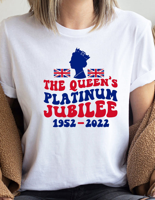 Jersey Queen Elizabeth T-shirt Tee, The Memories 1952-2022 Tee, Queen Rip Shirt, British Queen Shirt, Her Royal Majesty Shirt, Monarch Shirt