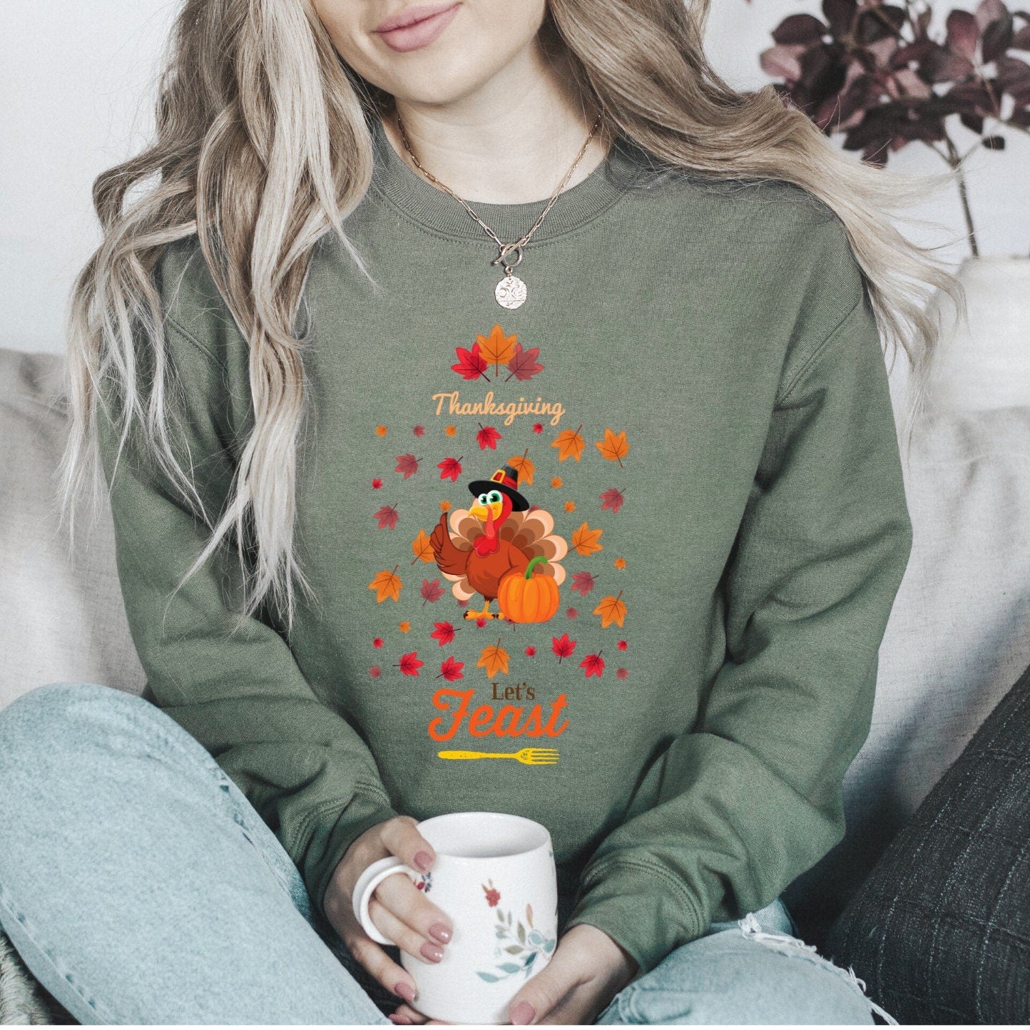 Thanksgiving Sweatshirt, Happy Thanksgiving, Thanksgiving Gift, Thankful Shirt, Pumpkin Shirt, Thanksgiving Dinner, Autumn Sweatshirt