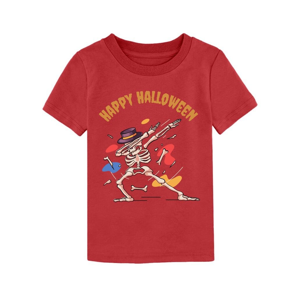 Toddler Halloween T-Shirt, Dancing Skeleton Toddler Shirt, Spooky Toddler Shirt, Toddler Halloween Outfit, Boy and Girl Halloween Costume