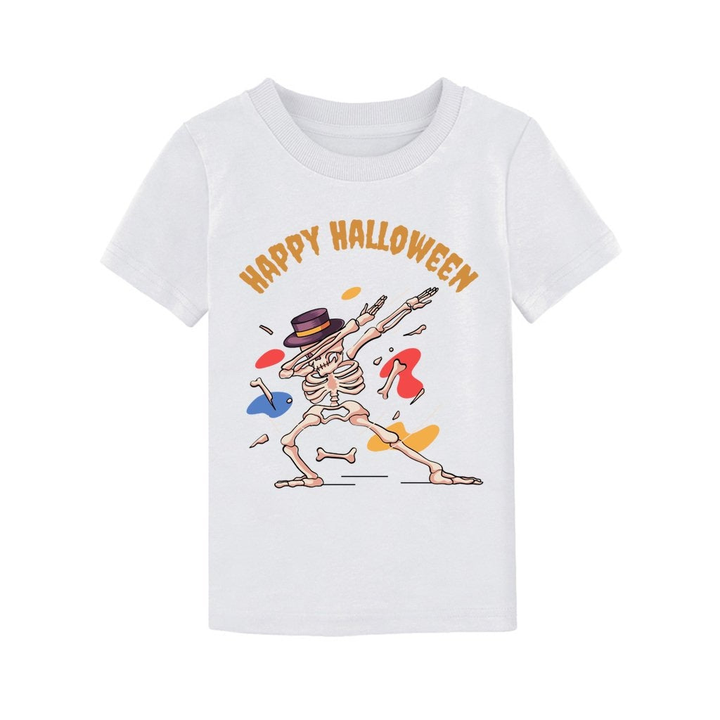 Toddler Halloween T-Shirt, Dancing Skeleton Toddler Shirt, Spooky Toddler Shirt, Toddler Halloween Outfit, Boy and Girl Halloween Costume