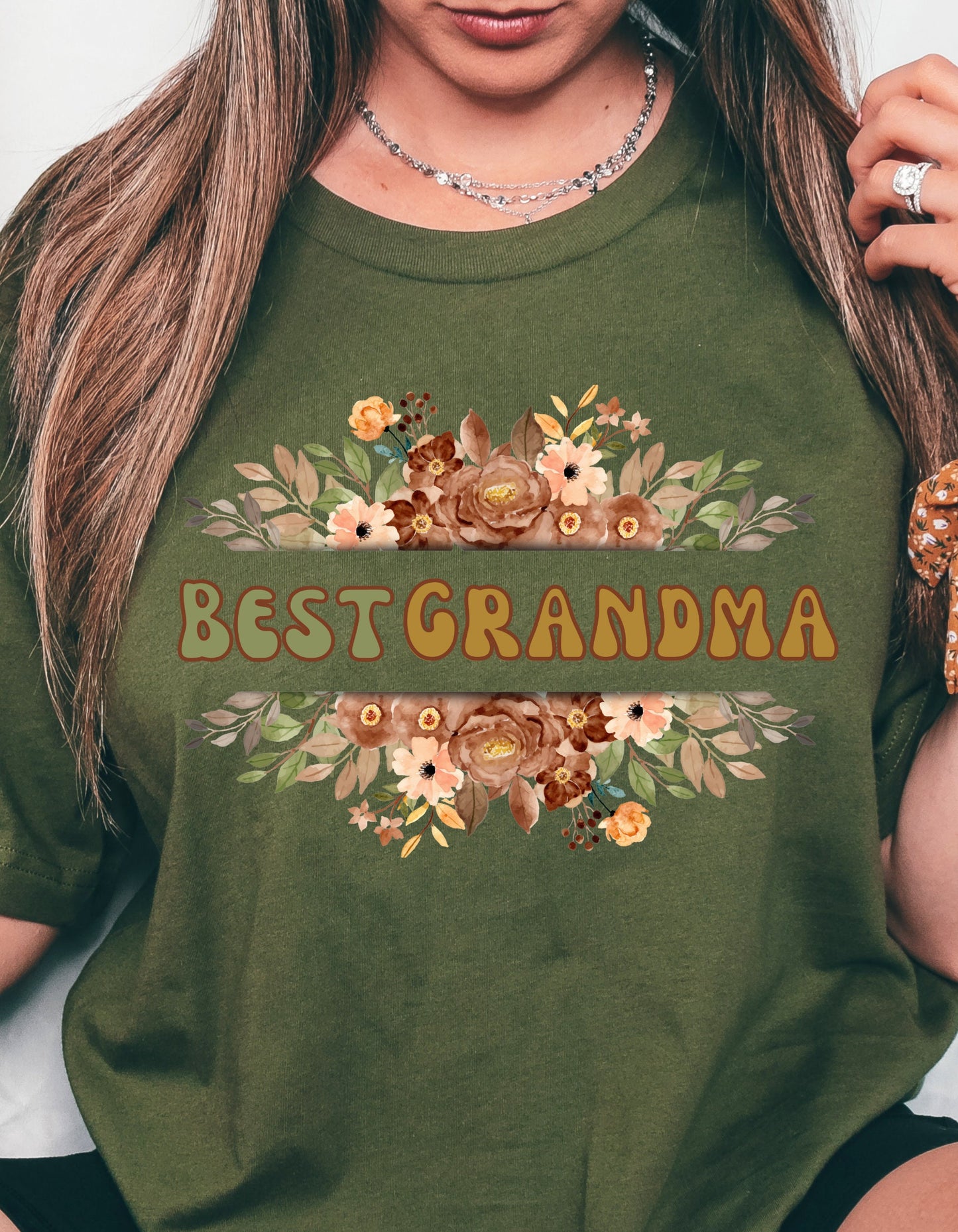 Best Grandma Shirt, Nana Shirt, Grandmother Gift, Unisex Jersey Short Sleeve Tee