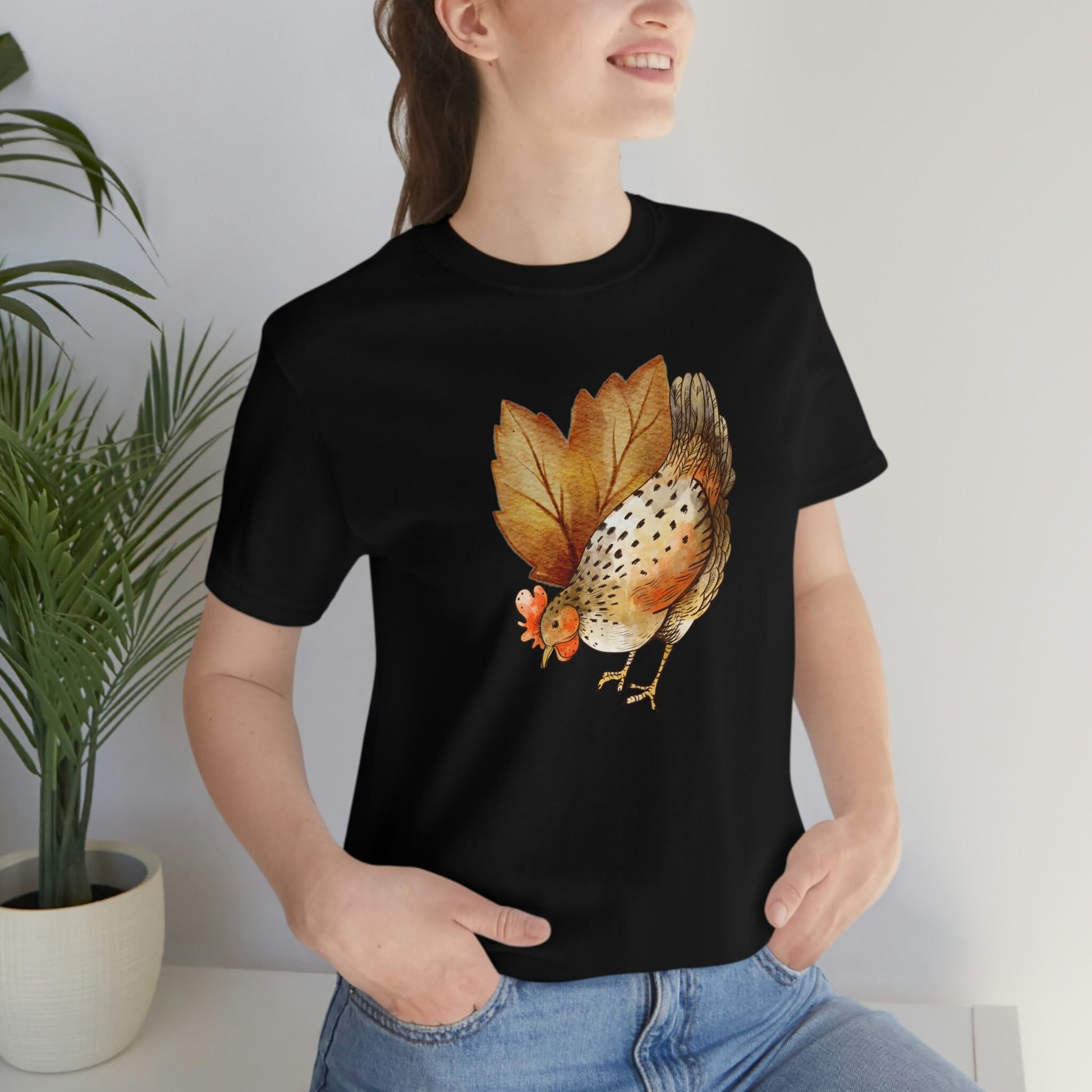 Chicken Shirt, Chicken T-shirt for Women, Unisex Jersey Short Sleeve Tee