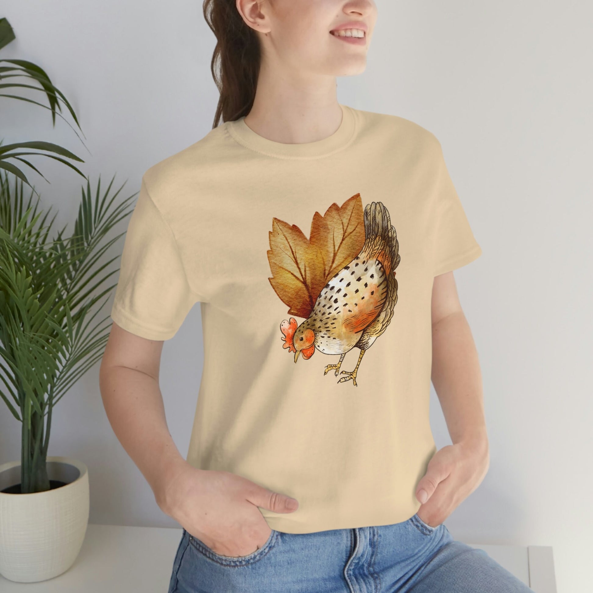 Chicken Shirt, Chicken T-shirt for Women, Unisex Jersey Short Sleeve Tee