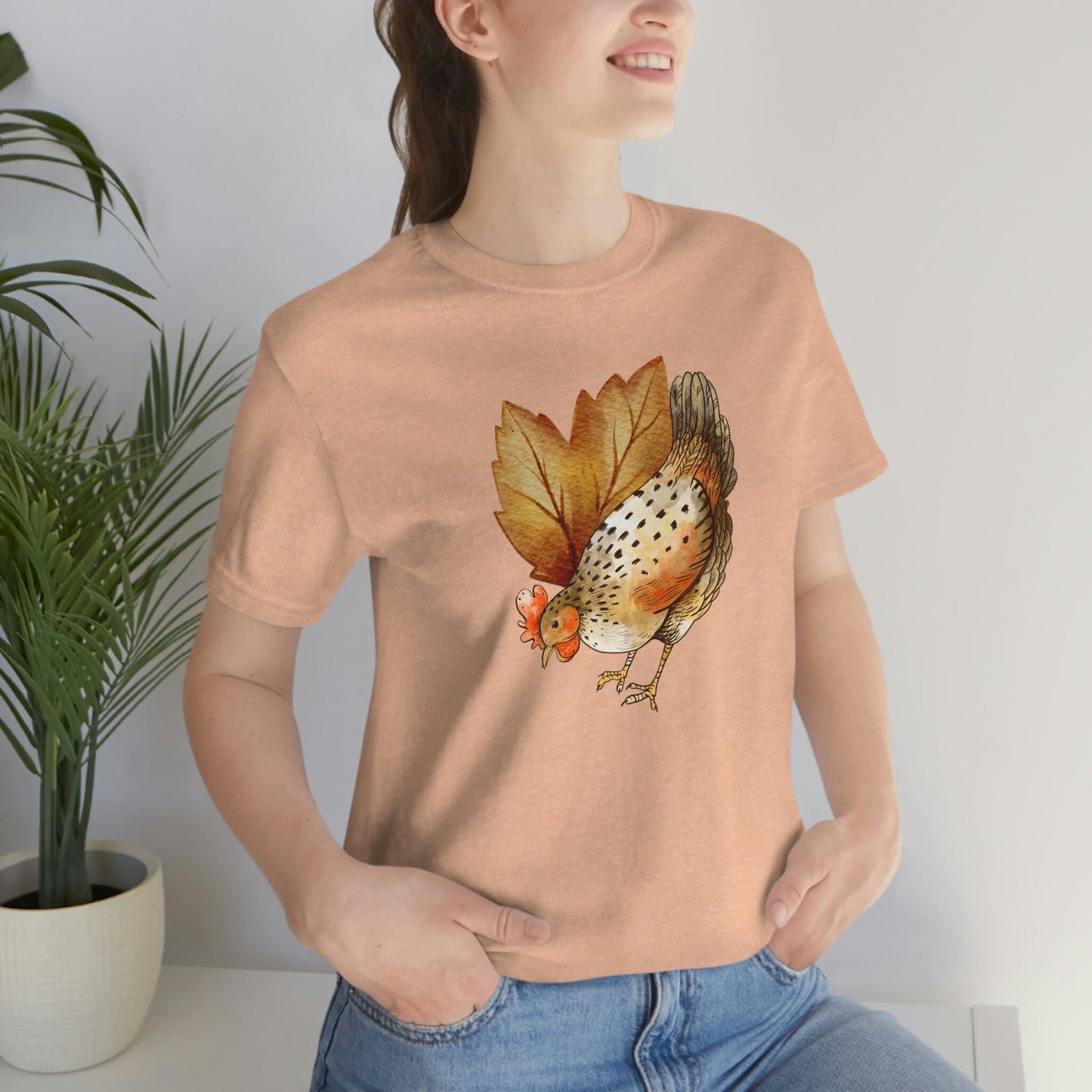 Chicken Shirt, Chicken T-shirt for Women, Unisex Jersey Short Sleeve Tee