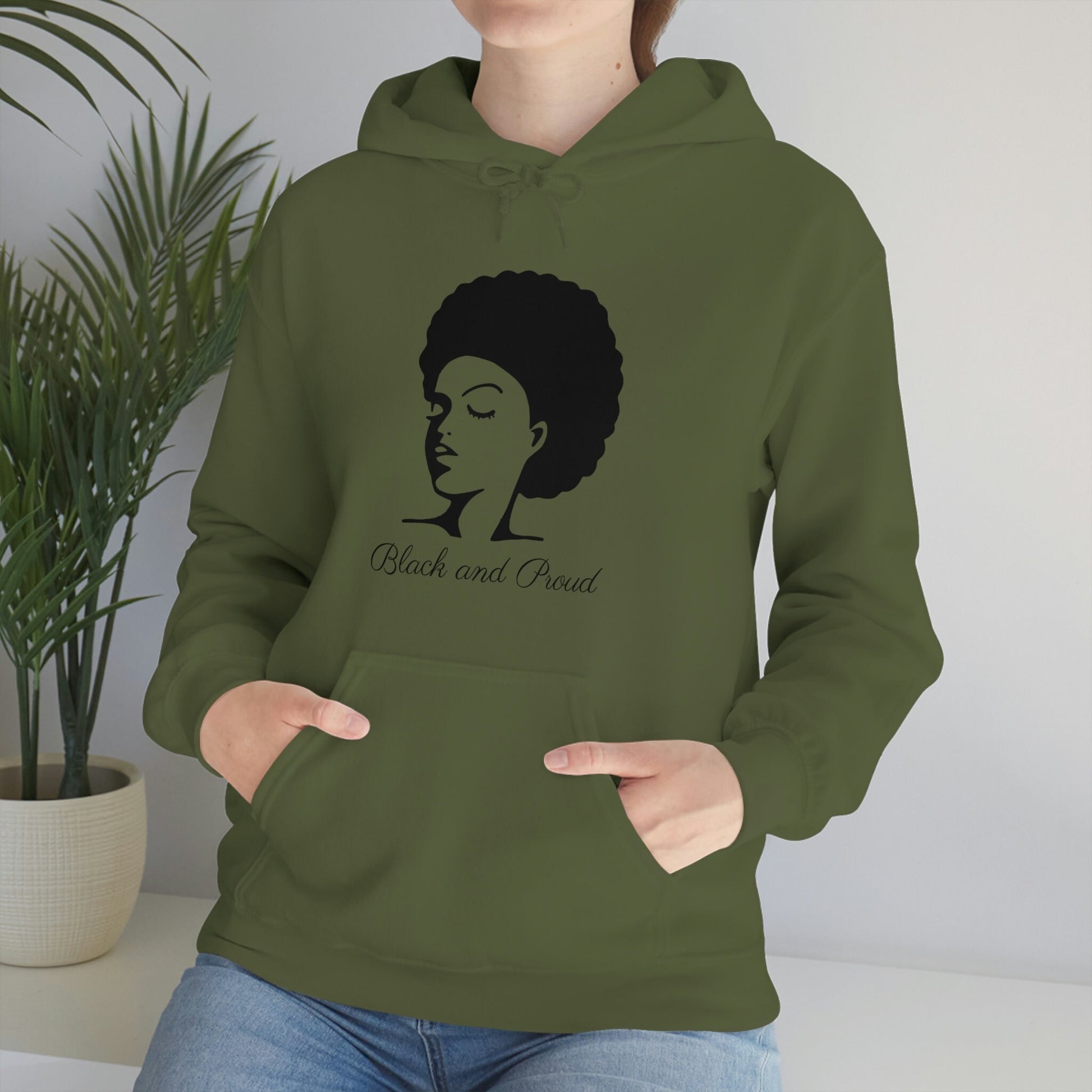 Black History Hoodie, Black and Proud Shirt, Black History Pullover, African American Sweatshirt, Black Girl Sweatshirt