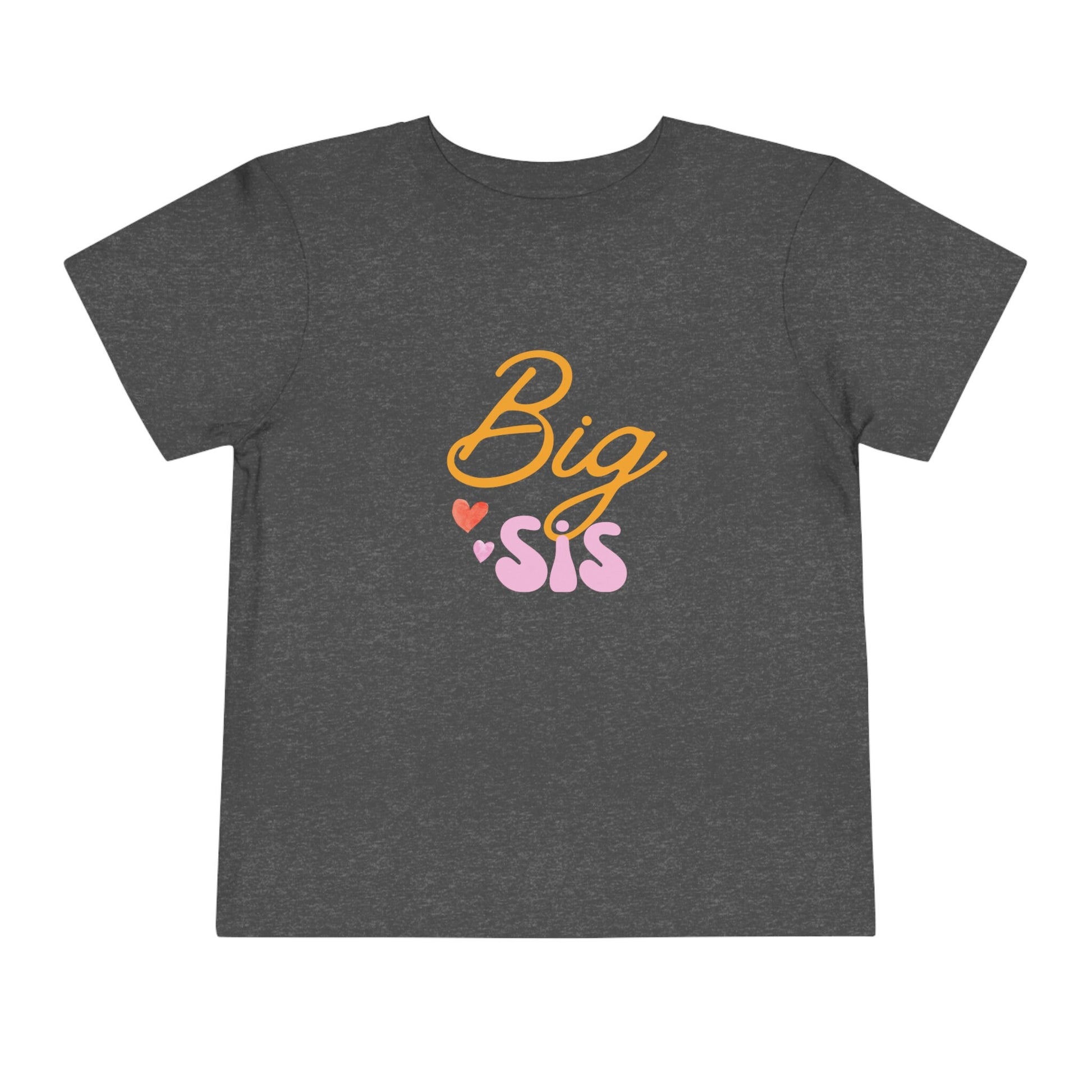 Big Sister Shirt, Toddler Tee, Big Sister Gift, Pregnancy announcement Short Sleeve Tee