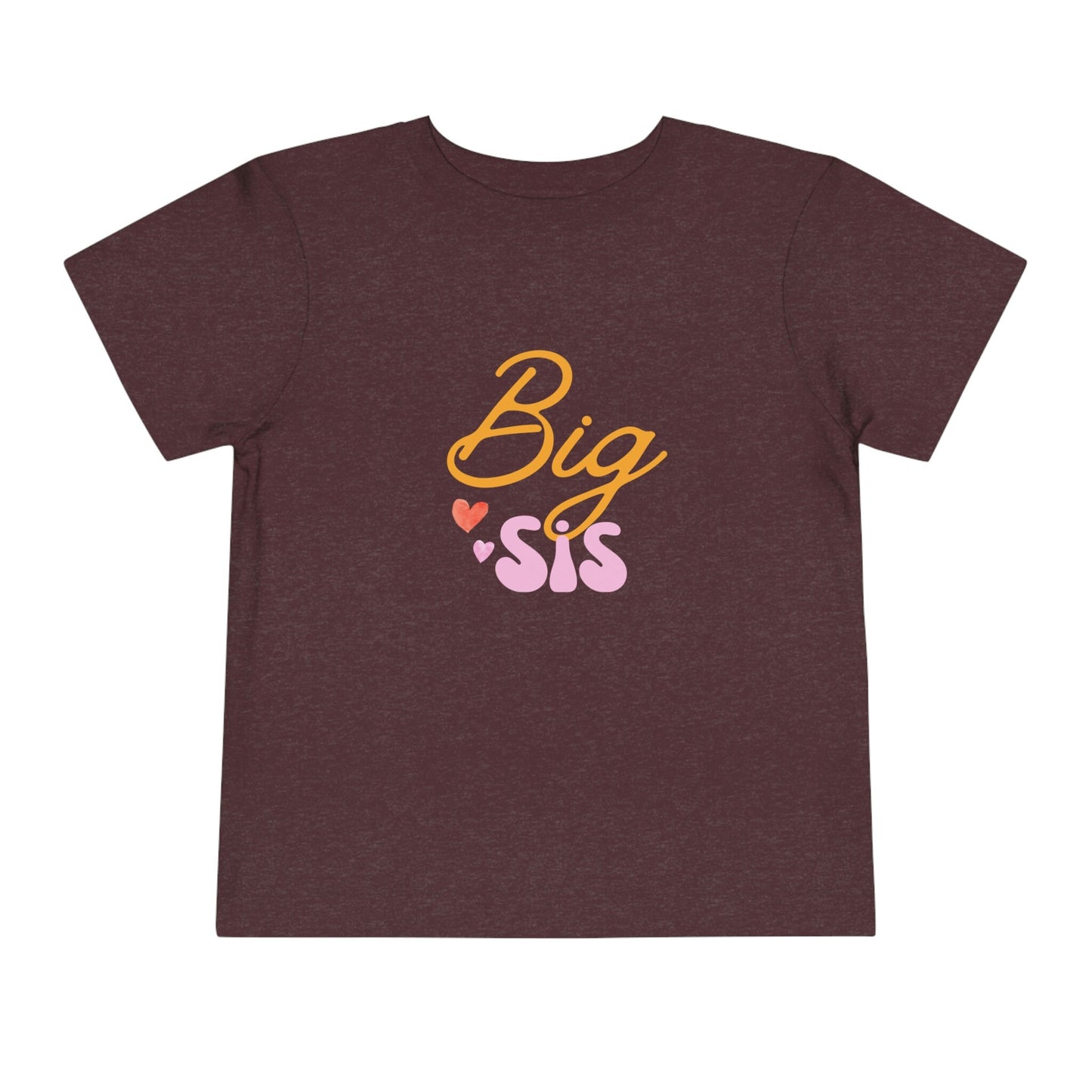 Big Sister Shirt, Toddler Tee, Big Sister Gift, Pregnancy announcement Short Sleeve Tee