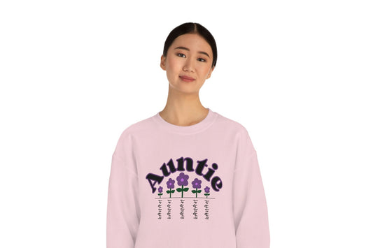 Personalized Auntie Sweatshirt, Gift For Auntie, Aunt Birthday Gift, New Aunt Shirt, New Aunty Gift, Aunt Sweatshirt, Aunt To Be Shirt