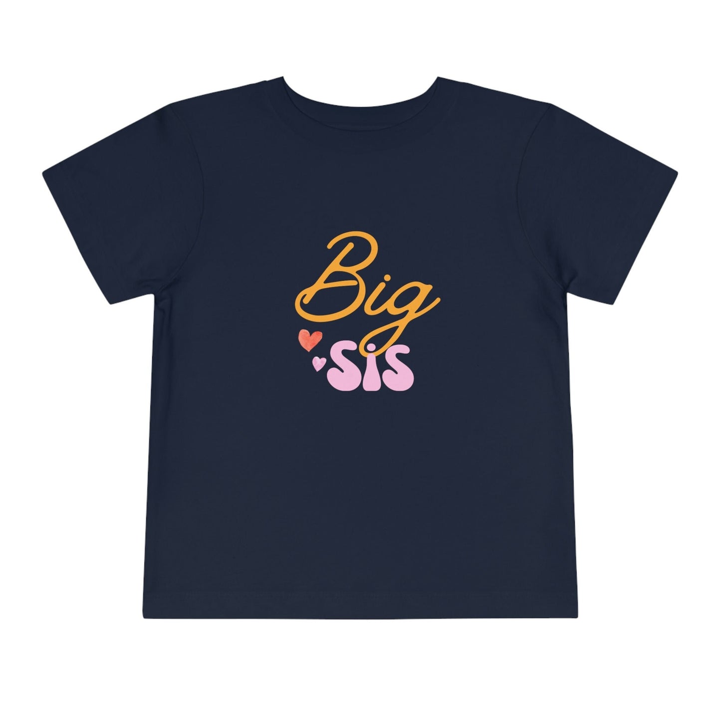 Big Sister Shirt, Toddler Tee, Big Sister Gift, Pregnancy announcement Short Sleeve Tee