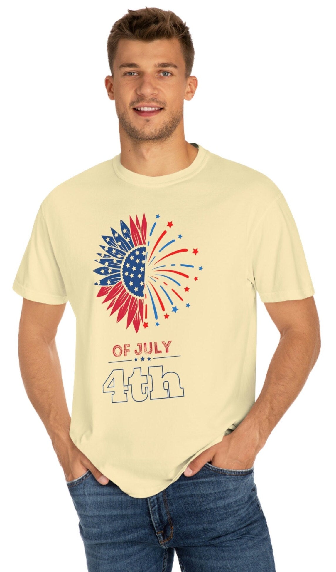 Comfort Colors 4Th Of July Shirt, Comfort Colors, Red White and Blue, Independence Tshirt, 4Th Of July Tee, Memorial Day Shirt