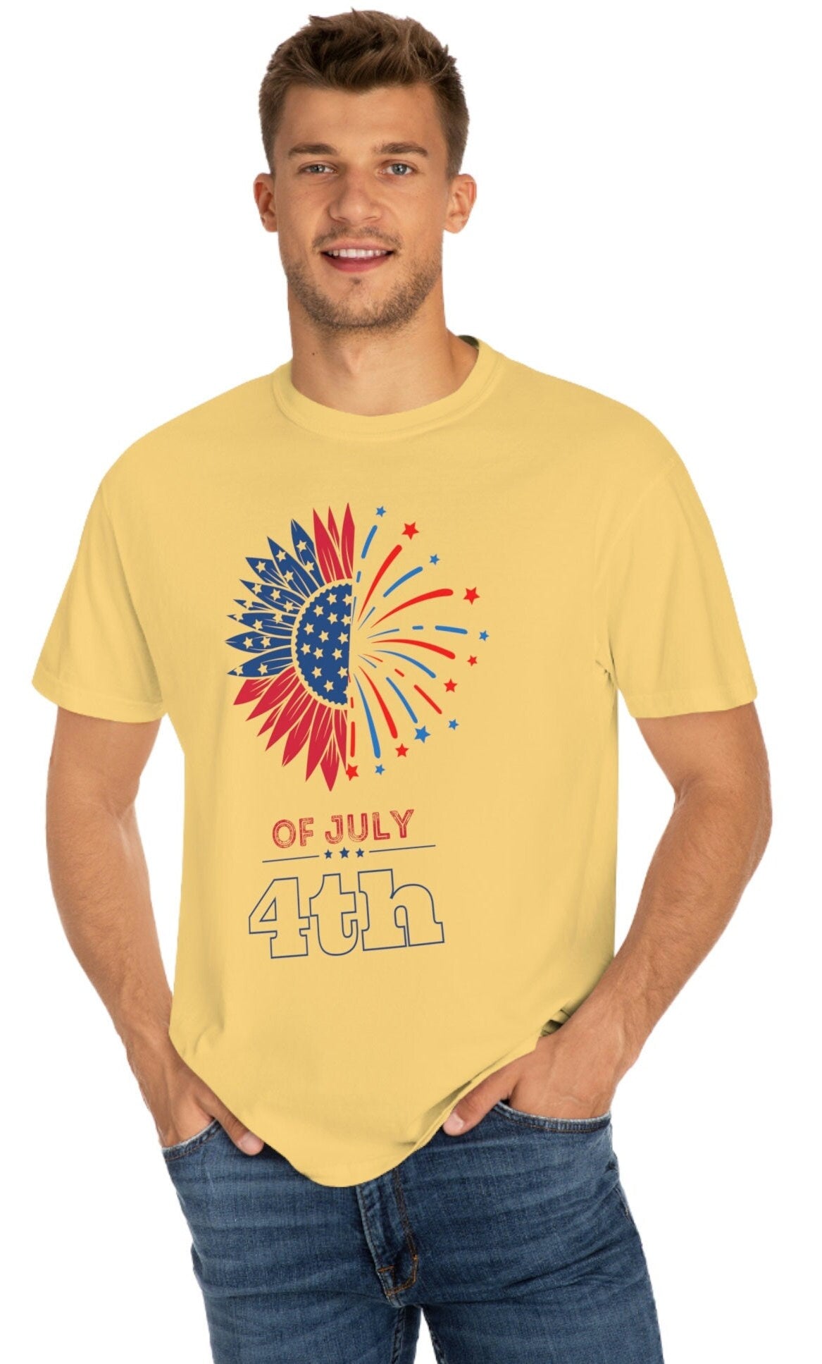 Comfort Colors 4Th Of July Shirt, Comfort Colors, Red White and Blue, Independence Tshirt, 4Th Of July Tee, Memorial Day Shirt