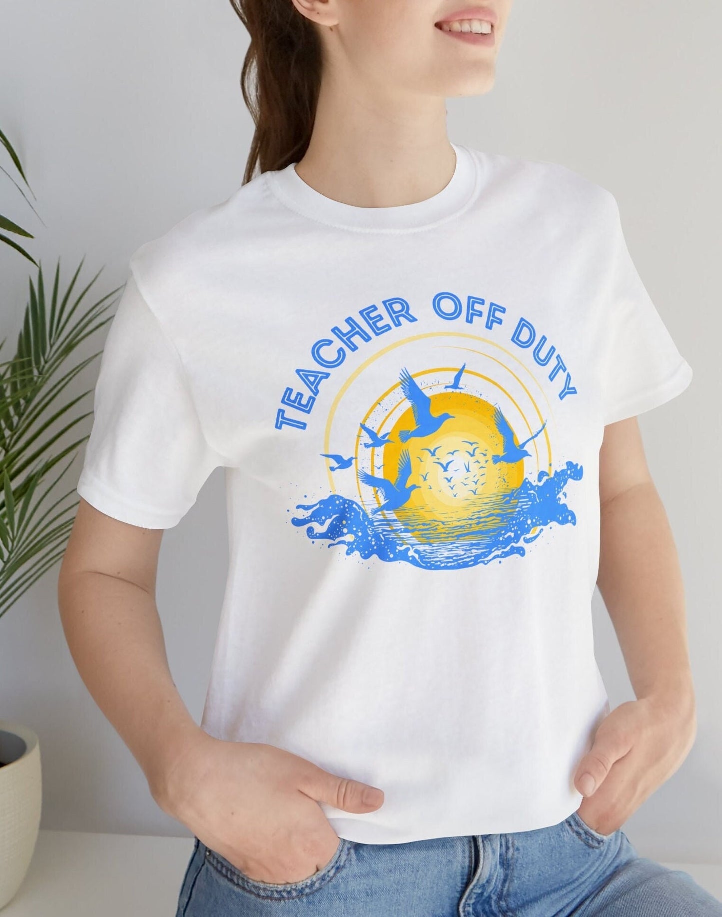 Teacher Off Duty T-Shirt, Teacher Appreciation, Last Day Of School, Teacher Summer Shirt, Teacher Gift