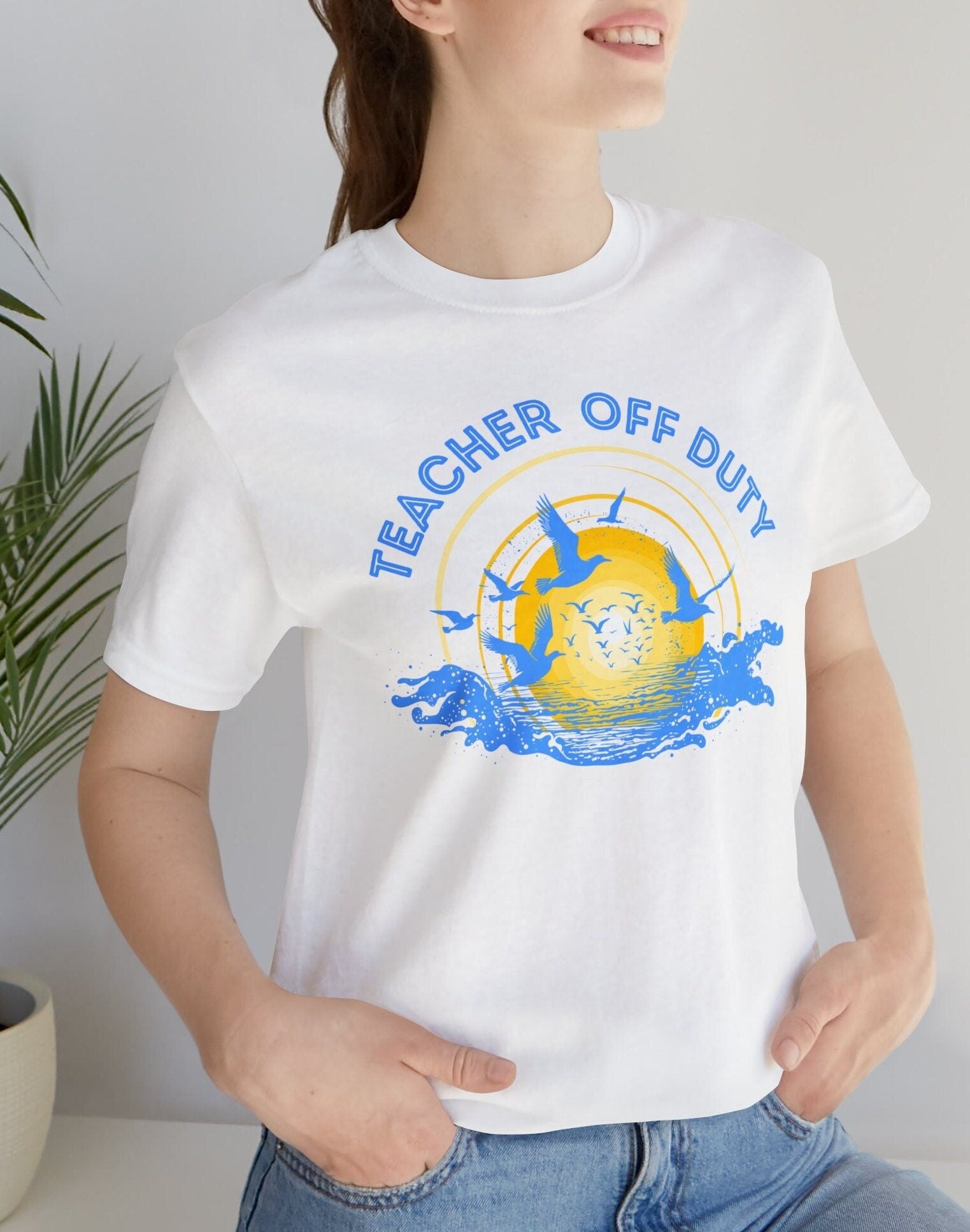 Teacher Off Duty T-Shirt, Teacher Appreciation, Last Day Of School, Teacher Summer Shirt, Teacher Gift