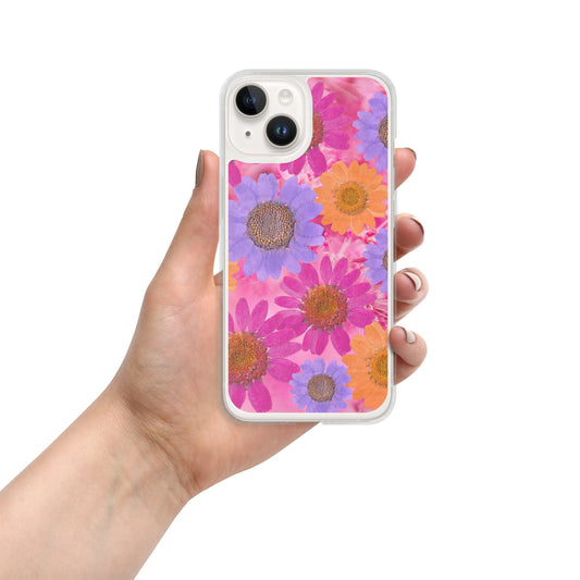 Floral Phone Case, Flower Phone Case, Clear iPhone®Case, iPhone 13Pro Case, iPhone 12 Pro Case, 14Pro Case, 12Pro Max, 13 Pro Max, 14Pro Max