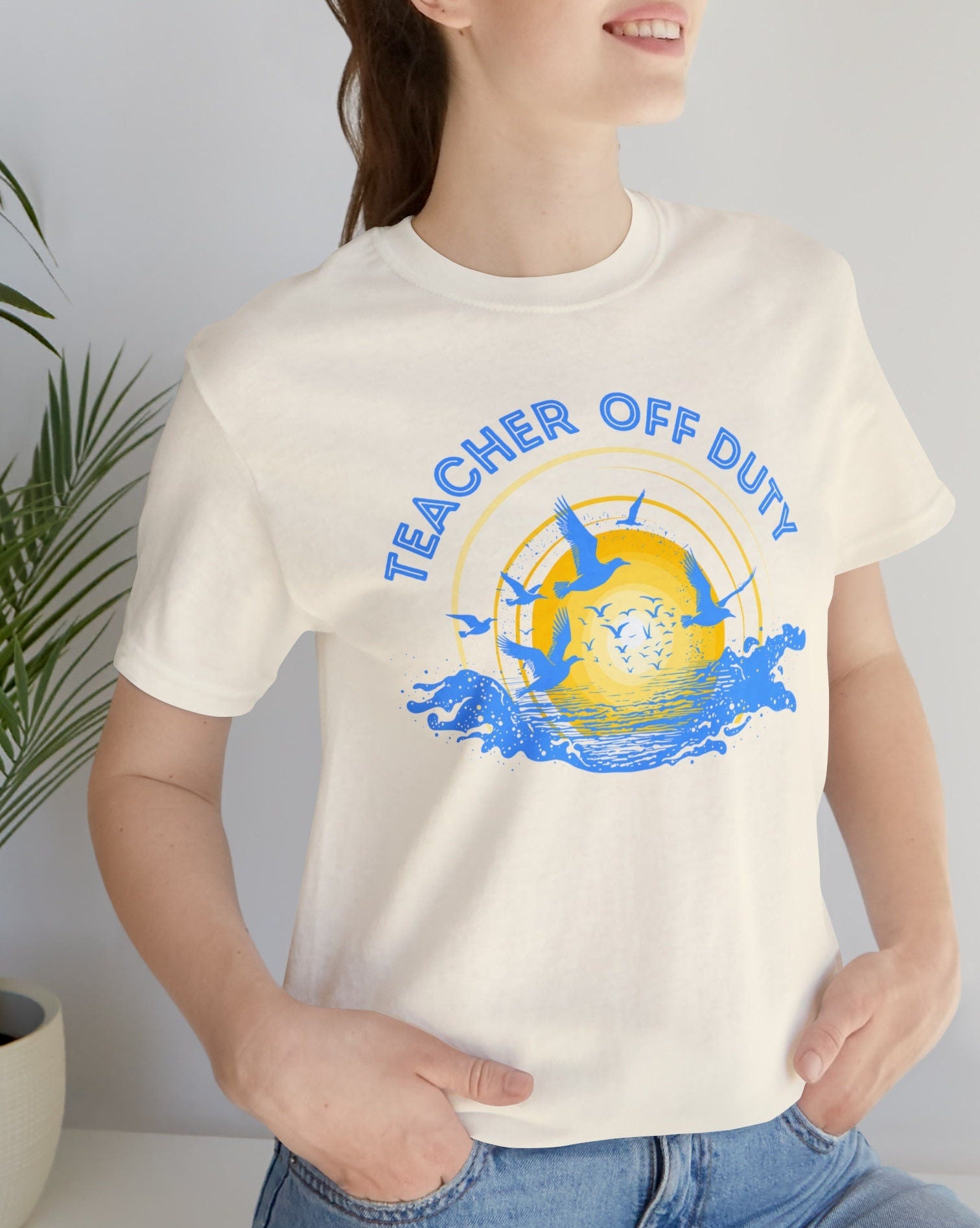 Teacher Off Duty T-Shirt, Teacher Appreciation, Last Day Of School, Teacher Summer Shirt, Teacher Gift