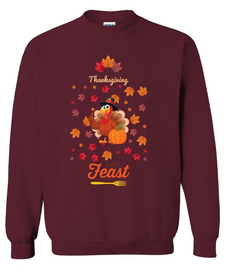 Thanksgiving Sweatshirt, Happy Thanksgiving, Thanksgiving Gift, Thankful Shirt, Pumpkin Shirt, Thanksgiving Dinner, Autumn Sweatshirt