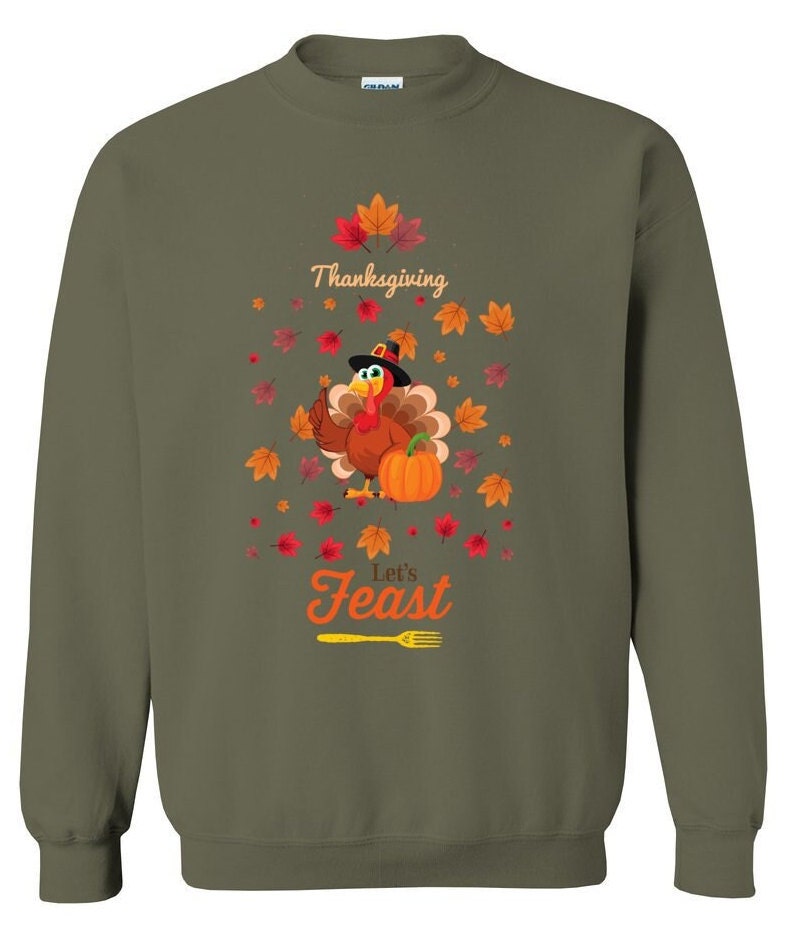 Thanksgiving Sweatshirt, Happy Thanksgiving, Thanksgiving Gift, Thankful Shirt, Pumpkin Shirt, Thanksgiving Dinner, Autumn Sweatshirt