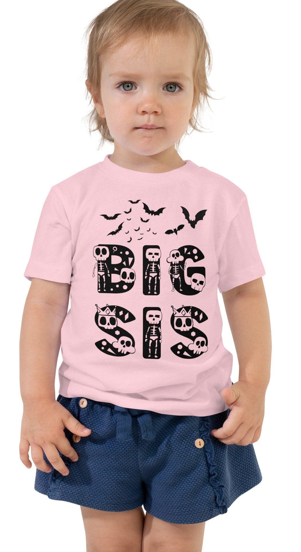 Big Sister Halloween Shirt, Big Sis Fall tshirt, Toddler Pregnancy Announcement, Halloween Toddler Shirt