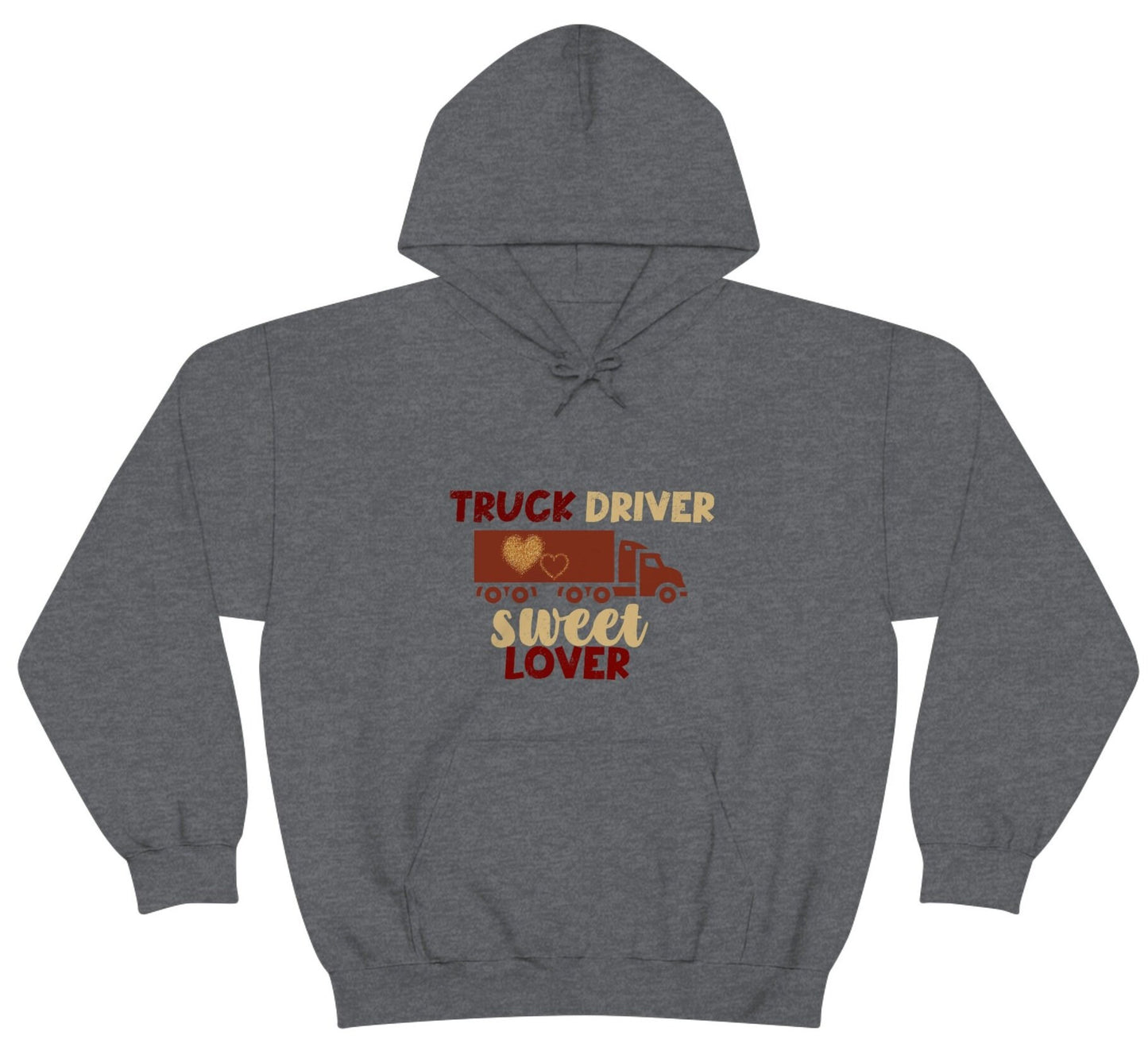 Truck Driver Hoodie, Truck Driver Sweater. Trucker Unisex Heavy Blend Hooded Sweatshirt