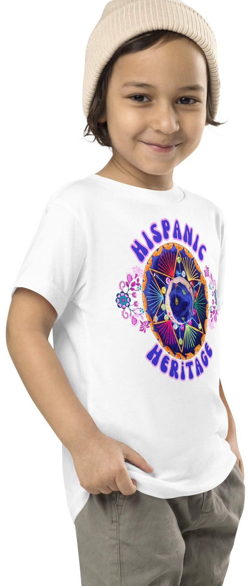 Toddler Hispanic Heritage Shirt, Kid&#39;s National Month Shirt, Hispanic Shirt, Latina Kid Shirt, Spanish Shirt, Mexico Shirt