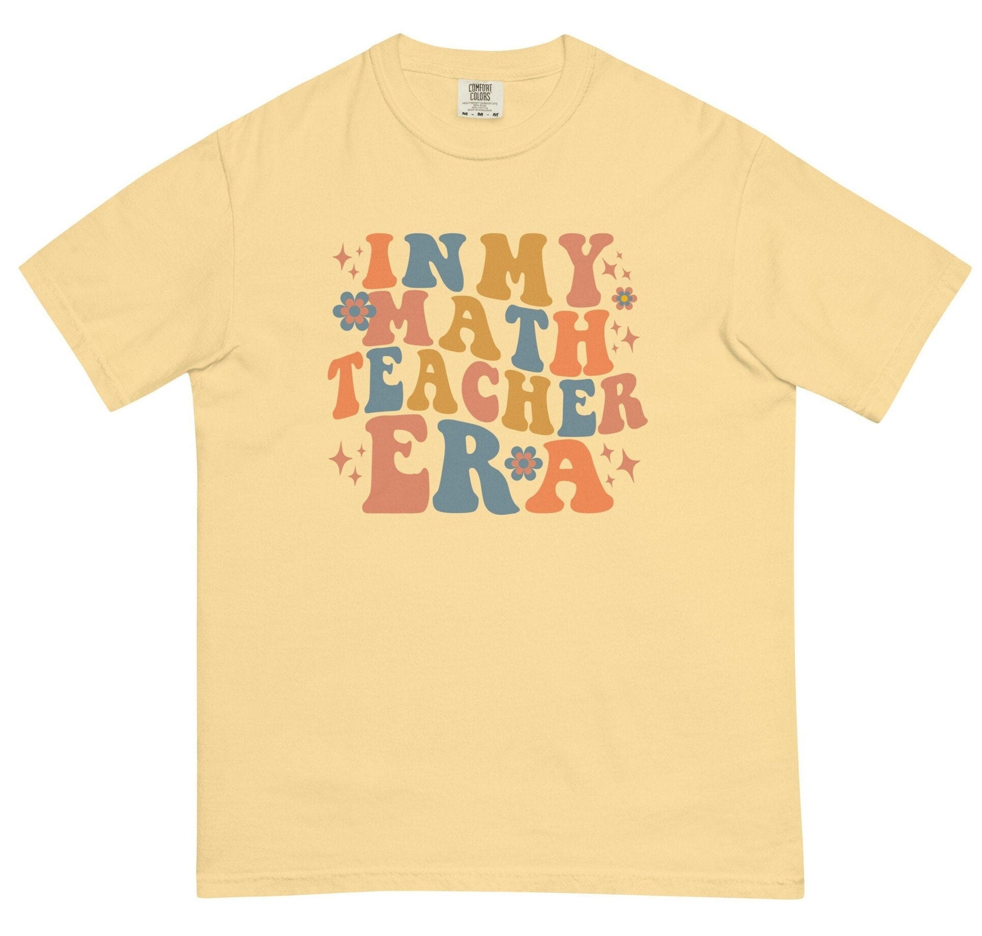 In My Math Teacher Era, Math Teacher Comfort Colors Shirt, Teacher Life Shirt, Math Teacher Gift Shirt, Trendy Teacher Shirt