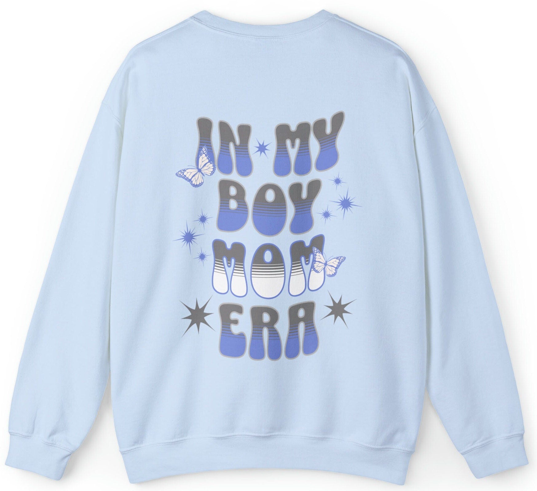 In My Boy Mom Era Sweatshirt, Pregnancy Reveal Sweatshirt, New Mom Gift, Boy Mama Era Sweatshirt, Gift For Her