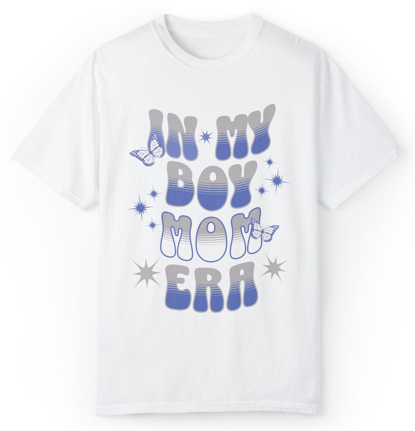 In My Boy Mom Era Comfort Color Shirt, Expecting Mom Gift, In My Mom Era Shirt, Boy Mama shirt, Baby Announcement