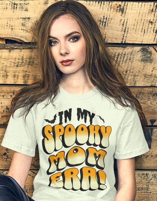 In My Spooky Mama Era, Spooky Mama Shirt, Halloween Mom Shirt, In My Spooky Mom Era, Trendy Halloween, Spooky Vibes Shirt