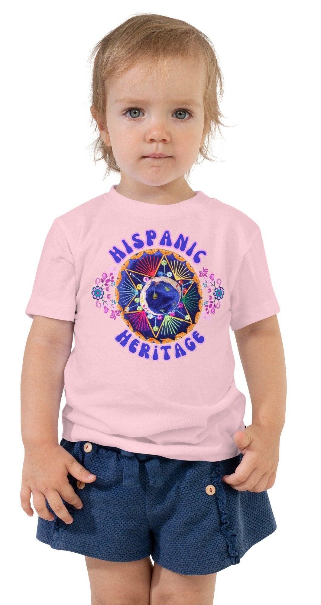 Toddler Hispanic Heritage Shirt, Kid&#39;s National Month Shirt, Hispanic Shirt, Latina Kid Shirt, Spanish Shirt, Mexico Shirt