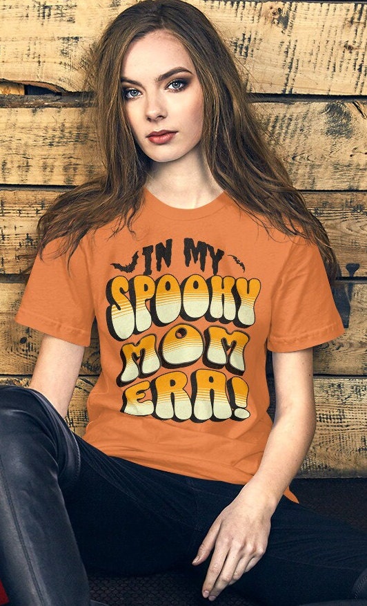 In My Spooky Mama Era, Spooky Mama Shirt, Halloween Mom Shirt, In My Spooky Mom Era, Trendy Halloween, Spooky Vibes Shirt