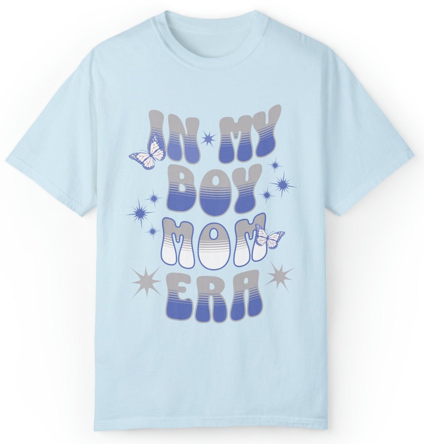 In My Boy Mom Era Comfort Color Shirt, Expecting Mom Gift, In My Mom Era Shirt, Boy Mama shirt, Baby Announcement