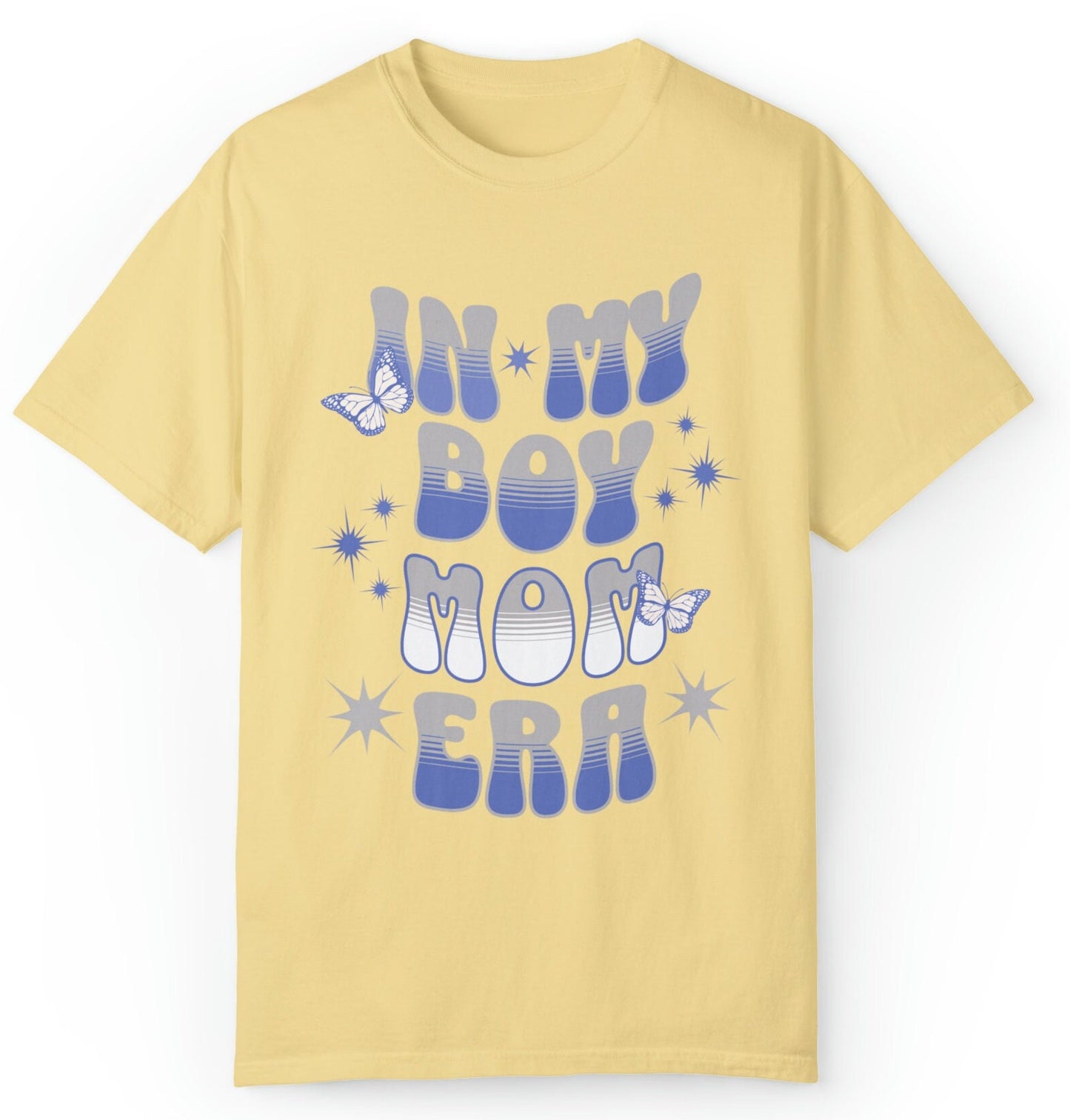 In My Boy Mom Era Comfort Color Shirt, Expecting Mom Gift, In My Mom Era Shirt, Boy Mama shirt, Baby Announcement