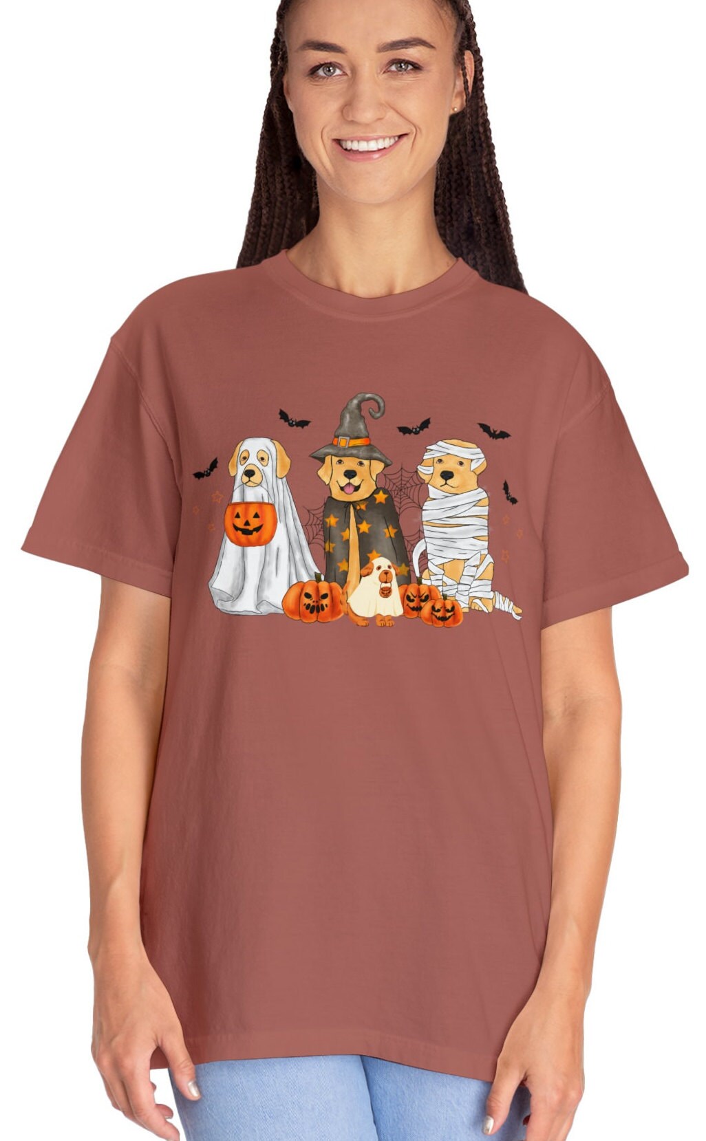 Comfort Colors Ghost Dogs Shirt, Halloween Dog Shirt, Dog Lovers Shirt, Spooky Season Shirt, Trick Or Treat Shirt