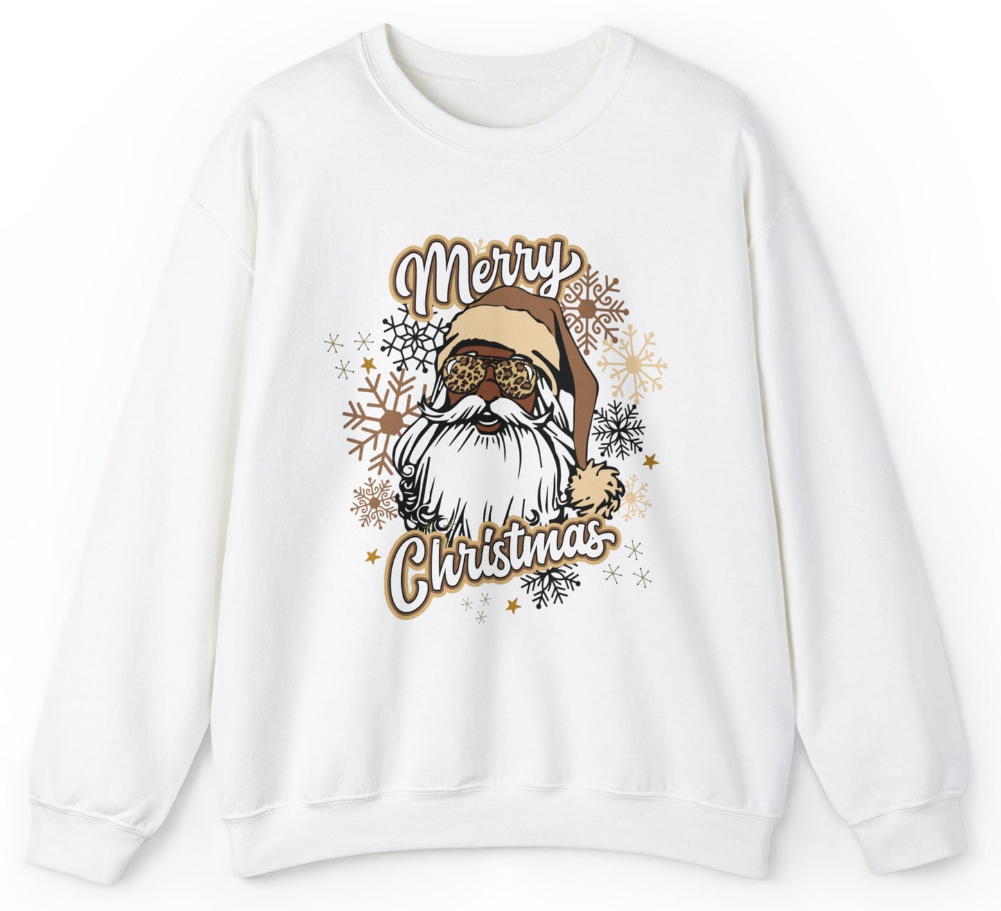 Black Santa Christmas Sweatshirt