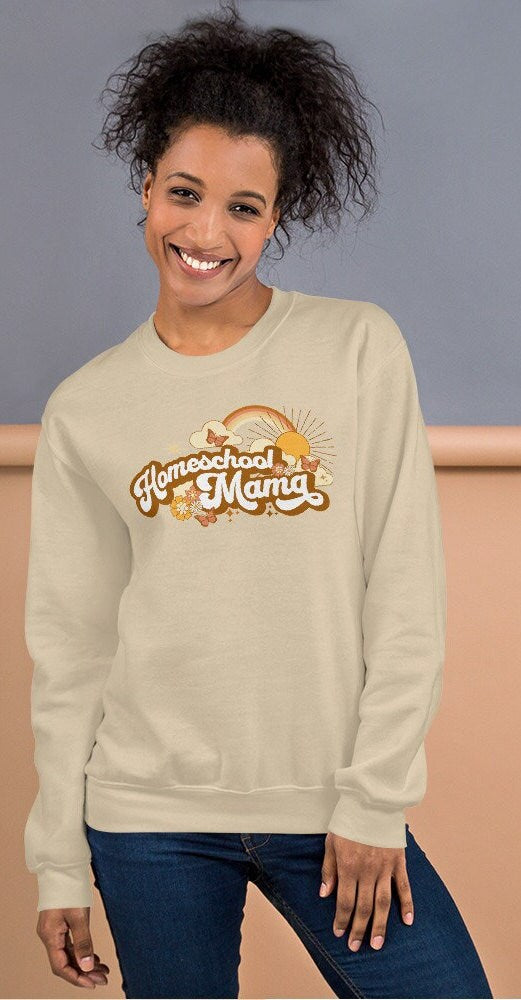 Homeschool Mama Sweatshirt, Homeschool Mom Gift, Homeschool Teacher Sweater