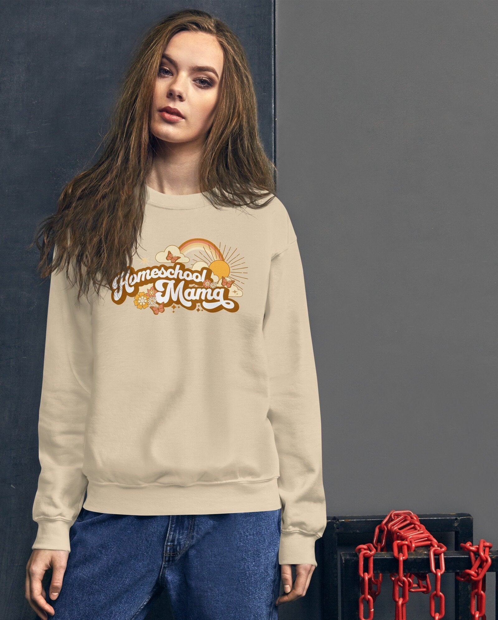 Homeschool Mama Sweatshirt, Homeschool Mom Gift, Homeschool Teacher Sweater