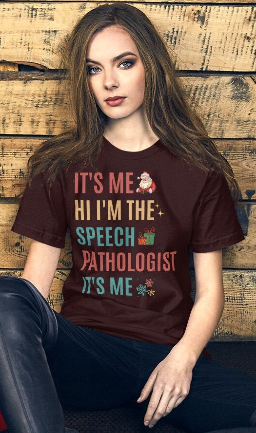 Speech Therapy Christmas Shirt