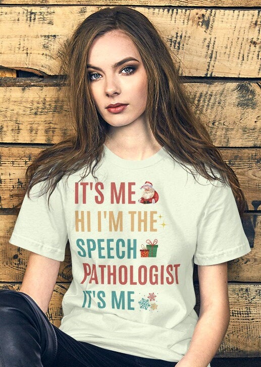 Speech Therapy Christmas Shirt