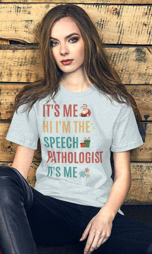 Speech Therapy Christmas Shirt