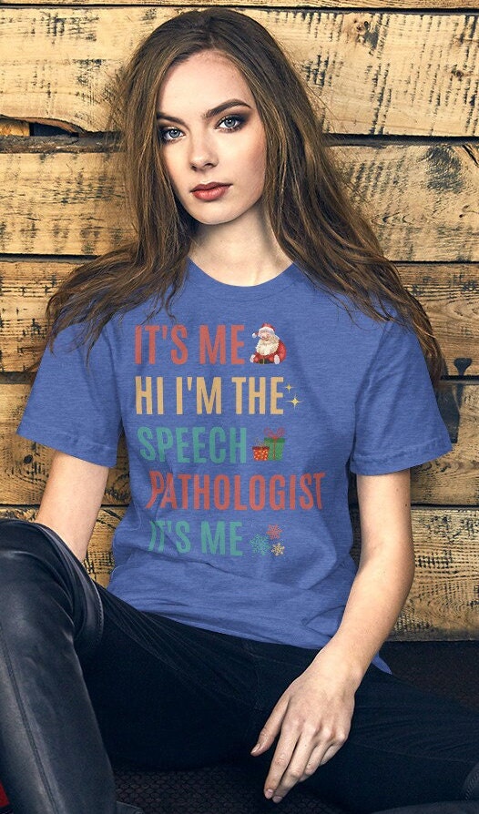 Speech Therapy Christmas Shirt