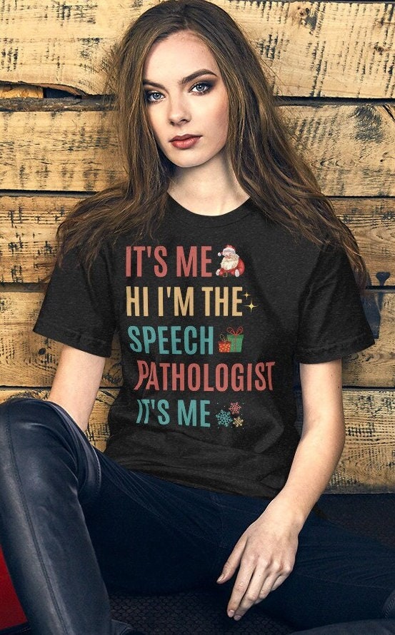 Speech Therapy Christmas Shirt