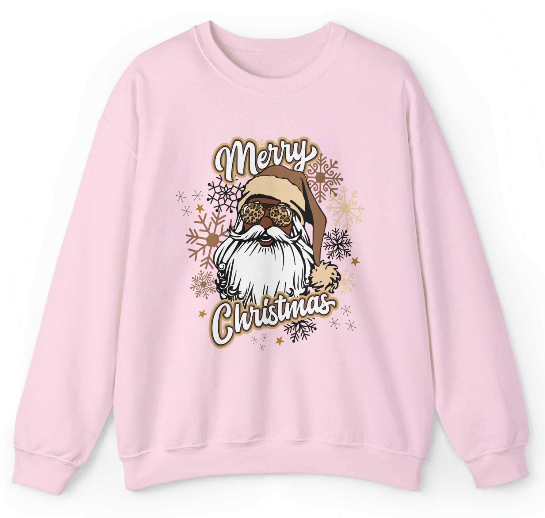 Black Santa Christmas Sweatshirt