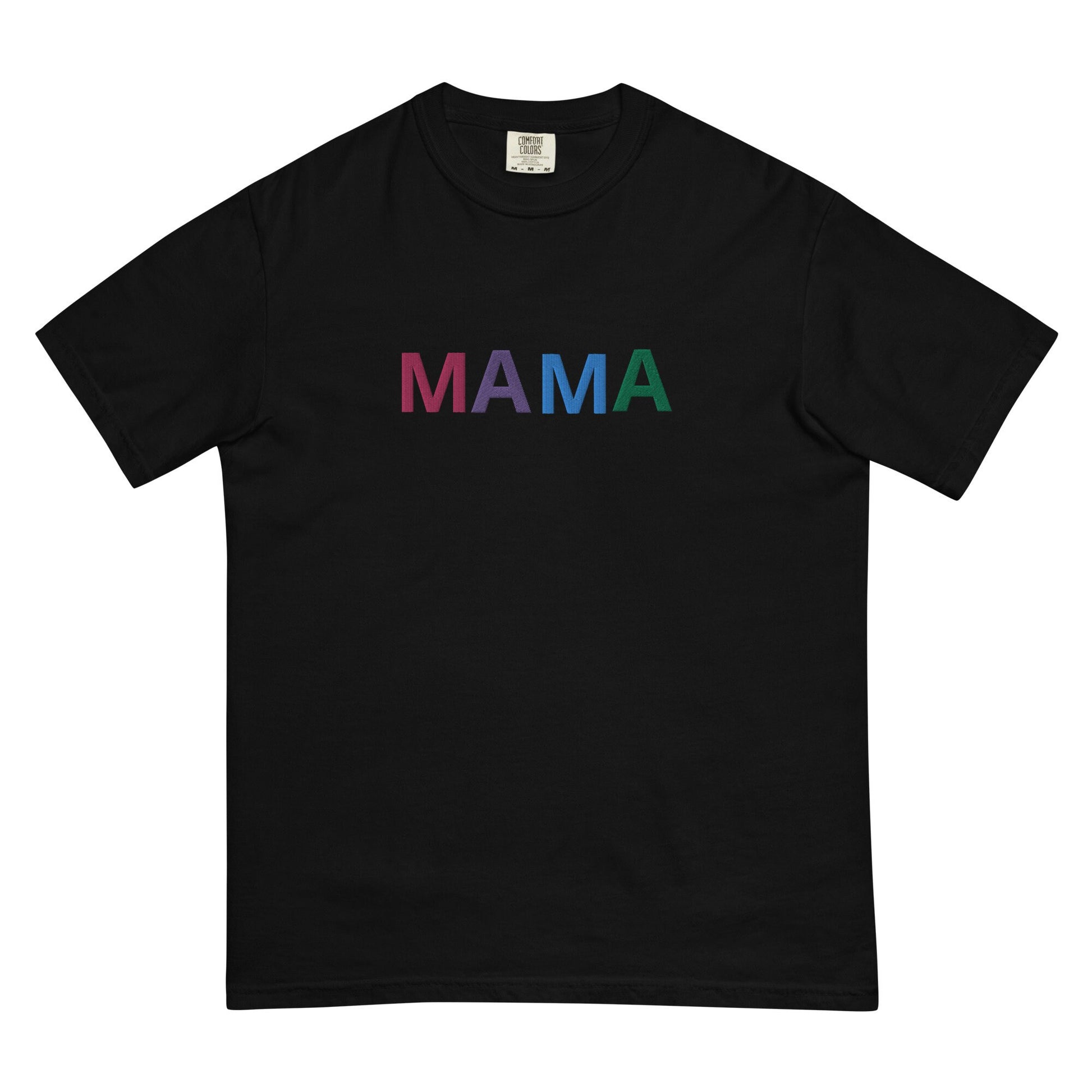 Embroidered Mama t-shirt, Mother day gift, pregnency annoincement