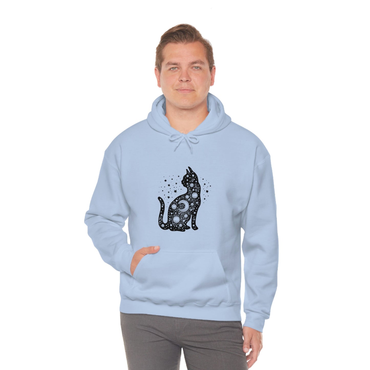 Cat Lover Hoodie, Cat Sweater, Unisex Heavy Blend Hooded Sweatshirt