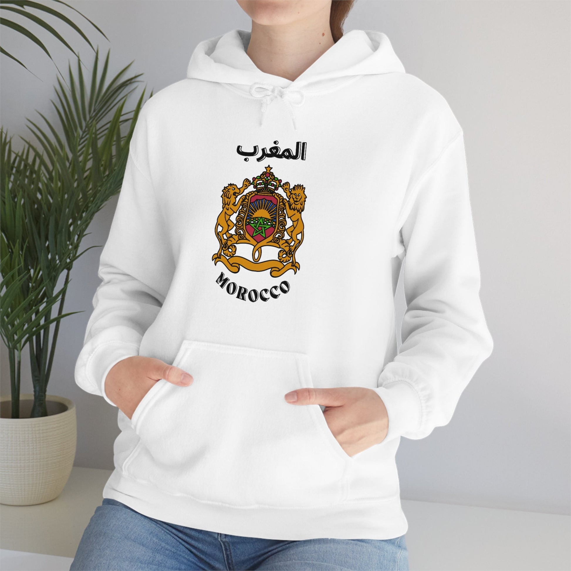Morocco Unisex Heavy Blend Hooded Sweatshirt
